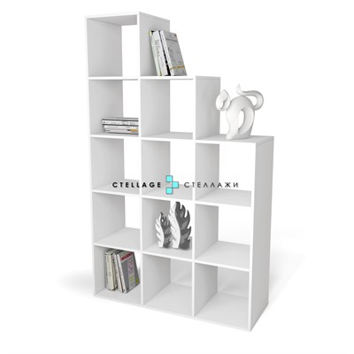 СТЕЛЛАЖ CTELLAGE - 12 (5-4-3) СЕКЦИЙ (Лесенка) 543-лес СТЕЛЛАЖ CTELLAGE - 12 (5-4-3) СЕКЦИЙ (Лесенка) 543-лес