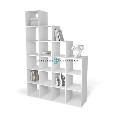 СТЕЛЛАЖ CTELLAGE - 18 (6-5-4-3) СЕКЦИЙ (Лесенка) 6543-лес СТЕЛЛАЖ CTELLAGE - 18 (6-5-4-3) СЕКЦИЙ (Лесенка) 6543-лес