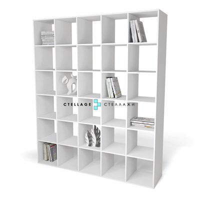 СТЕЛЛАЖ CTELLAGE - 30 СЕКЦИЙ (5Х6) 30 СТЕЛЛАЖ CTELLAGE - 30 СЕКЦИЙ (5Х6) 30