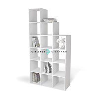 СТЕЛЛАЖ CTELLAGE - 15 (6-5-4) СЕКЦИЙ (Лесенка) 654-лес