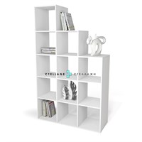 СТЕЛЛАЖ CTELLAGE - 12 (5-4-3) СЕКЦИЙ (Лесенка) 543-лес